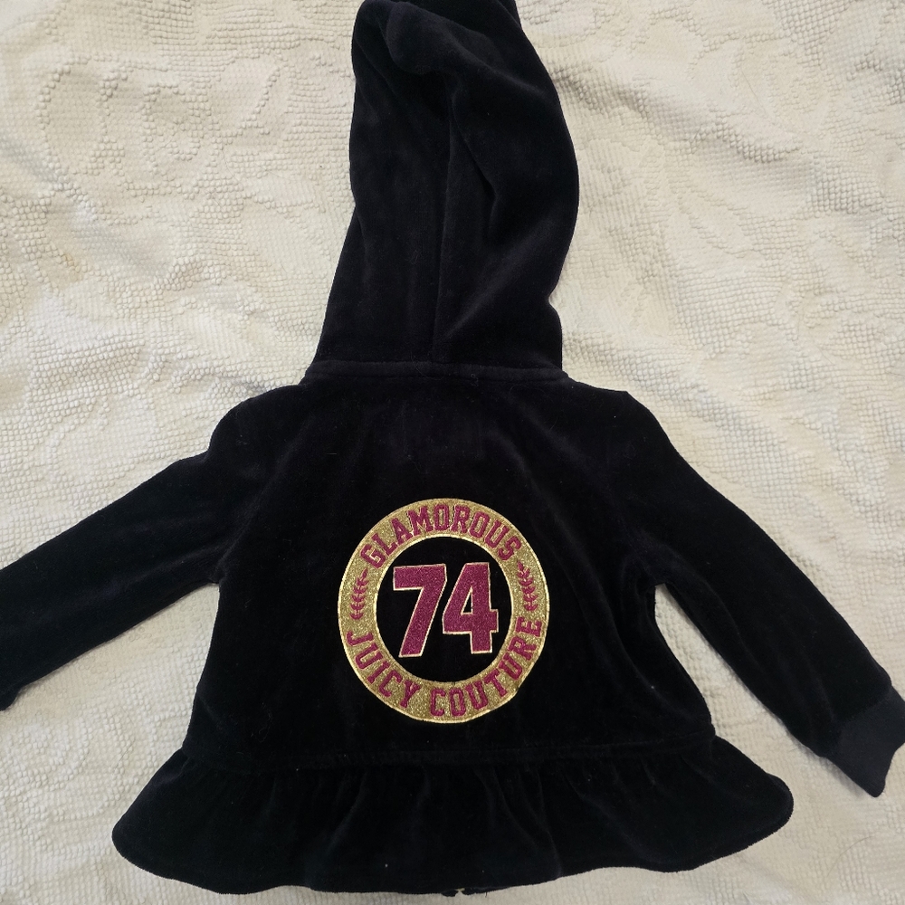 🌟7/25$ INFANT JUICY COUTURE Velour Hoodie